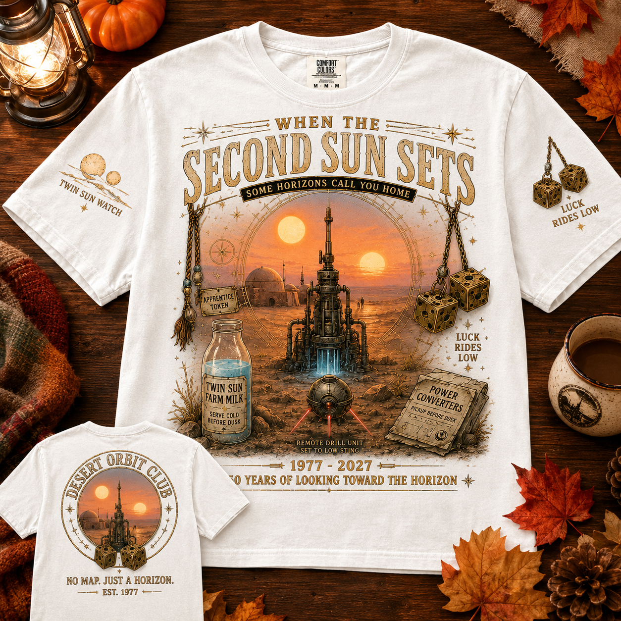 When The Second Sun Sets Desert T-Shirt