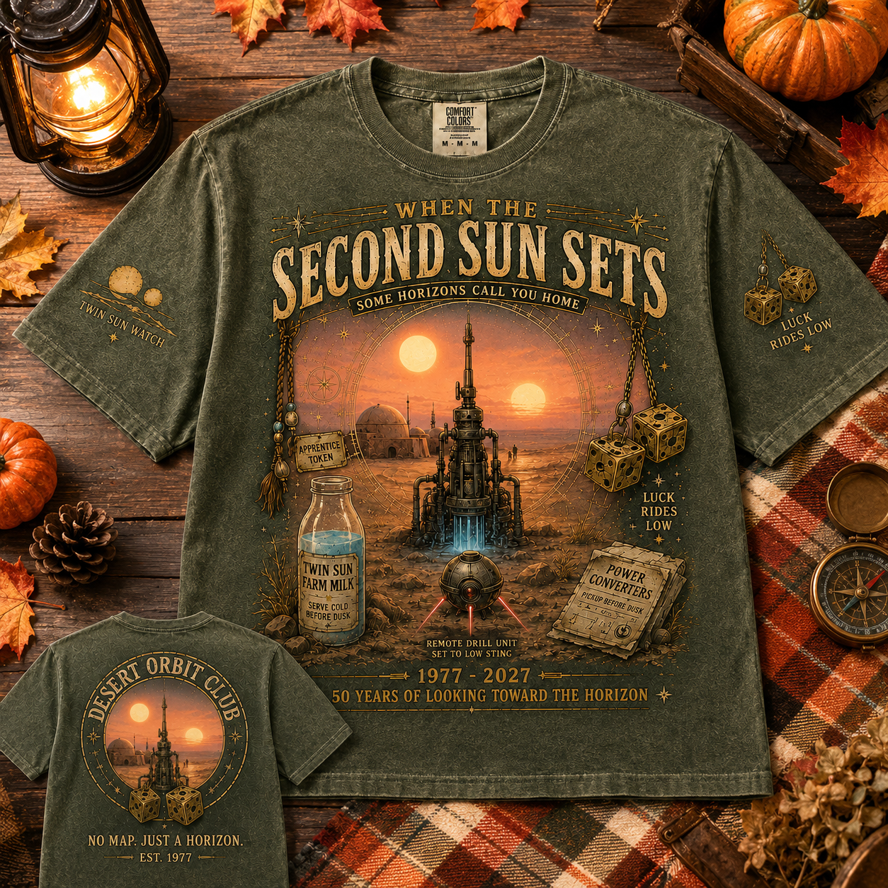 When The Second Sun Sets Desert T-Shirt