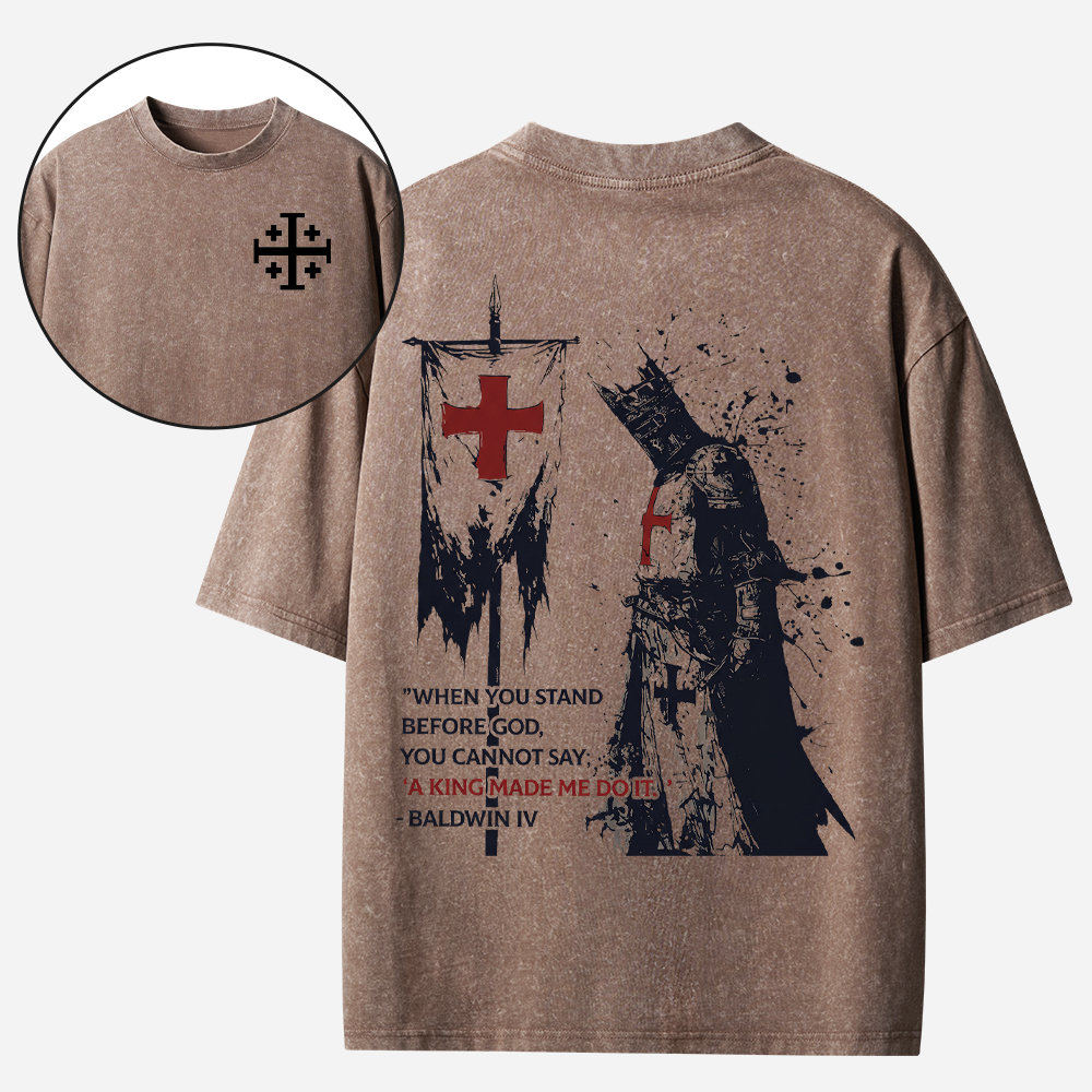 Masked King Vintage Washed T-Shirt