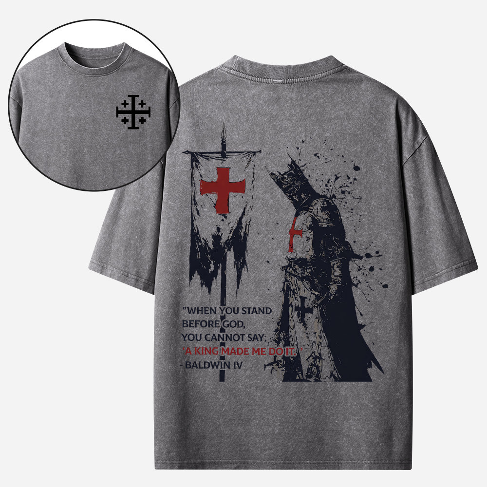 Masked King Vintage Washed T-Shirt