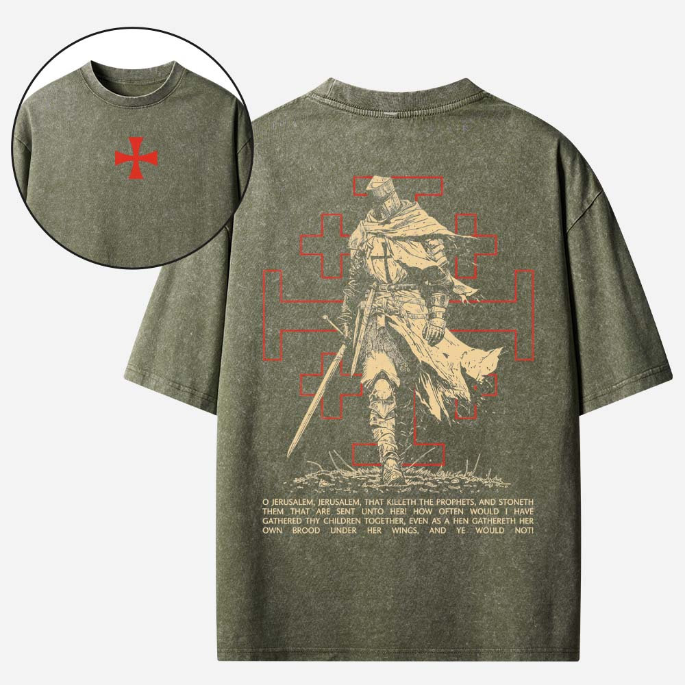 Red Knight Vintage Washed T-Shirt