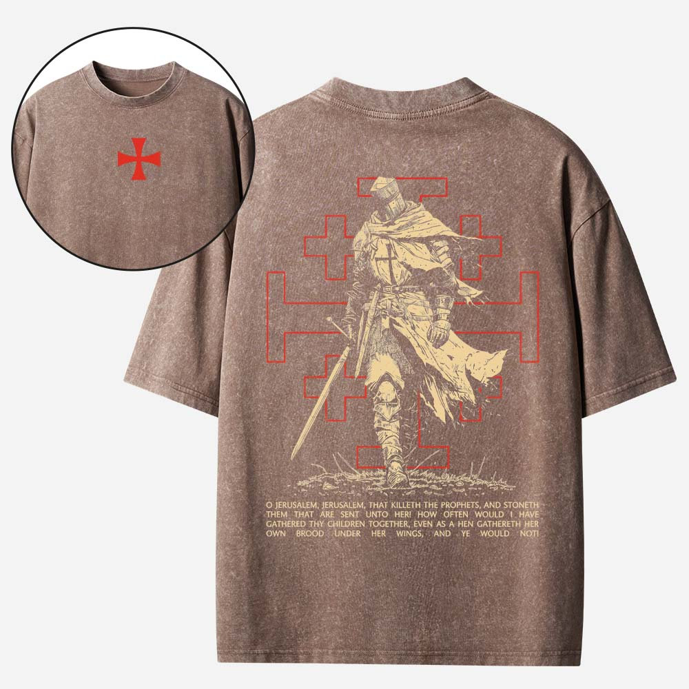 Red Knight Vintage Washed T-Shirt