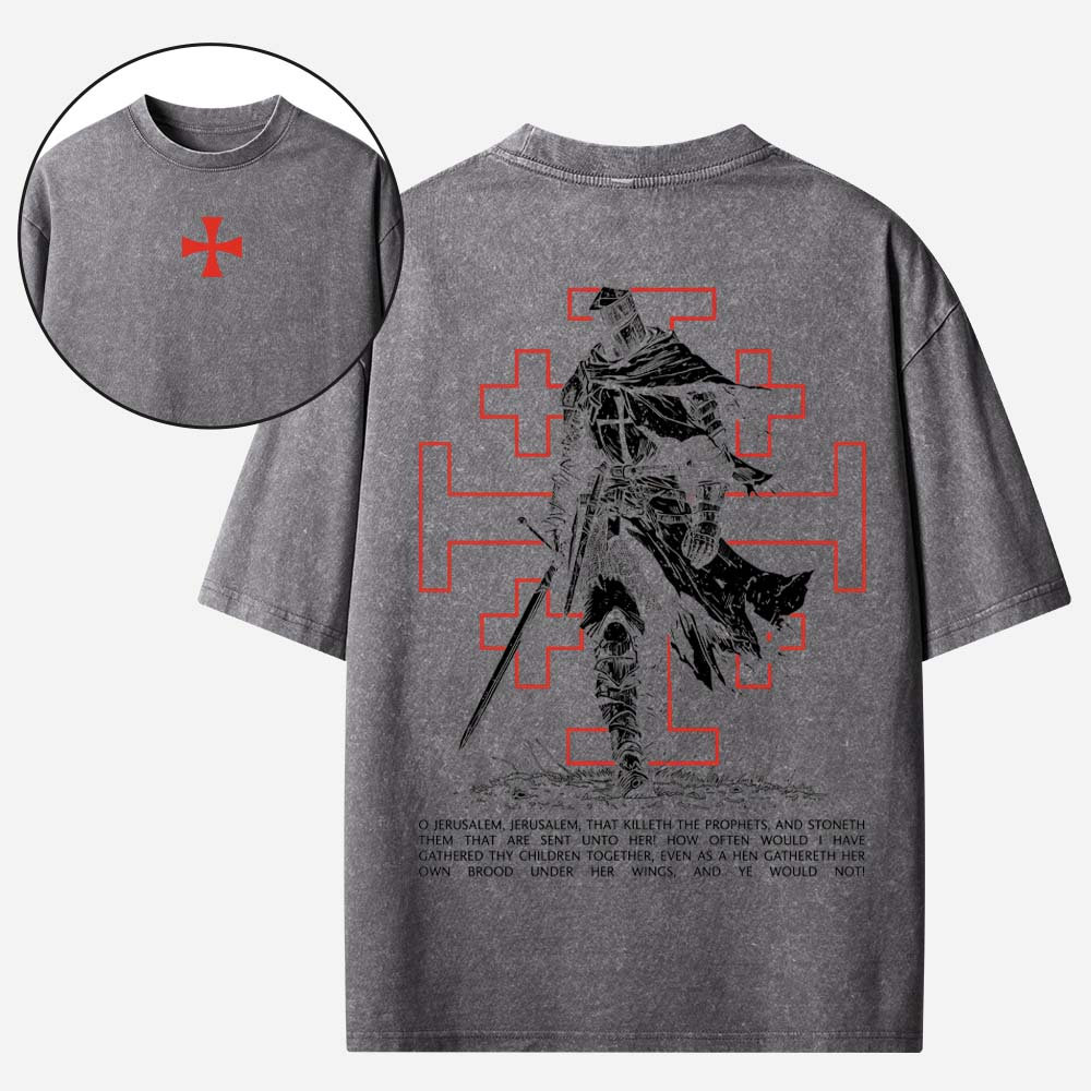 Red Knight Vintage Washed T-Shirt