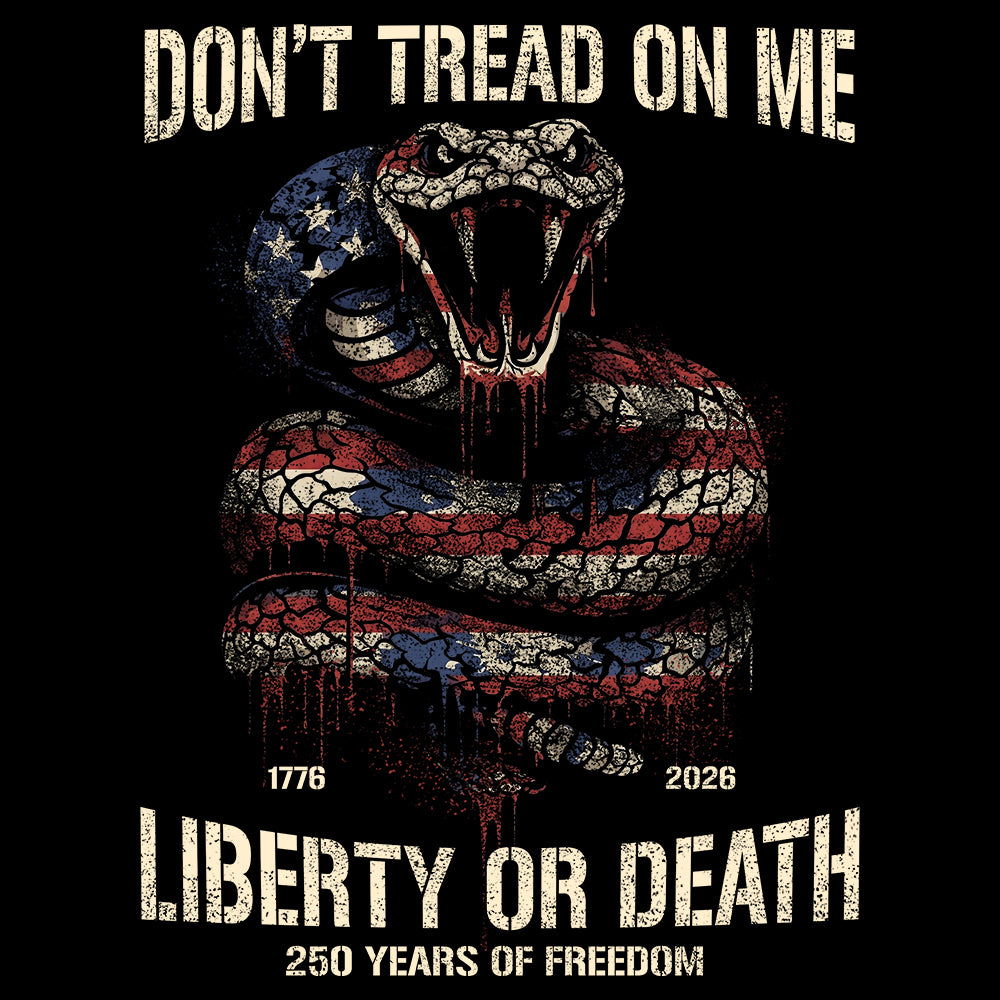250 Years Of Freedom - LIBERTY OR DEATH Tee