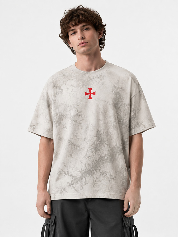 Red Knight Eco Oversized Graphic Tees · GRS Certified