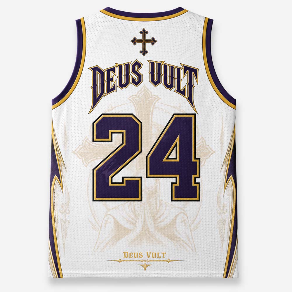 Masked King Graphic Mesh Jersey Tank Top
