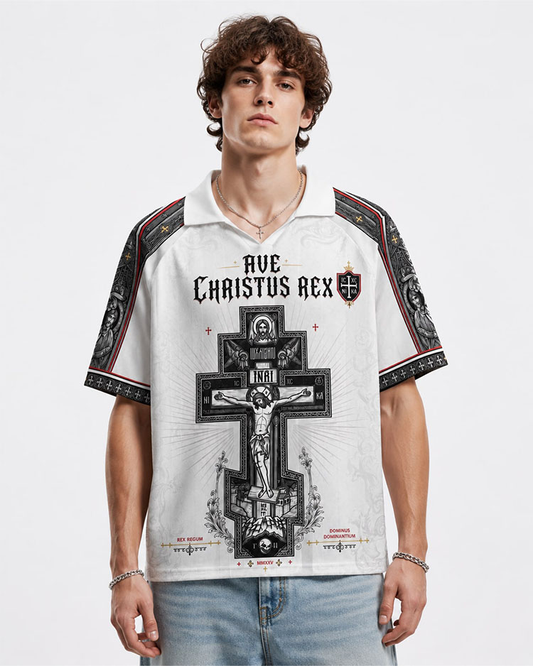 Ornate Relic Graphic Collar Jersey