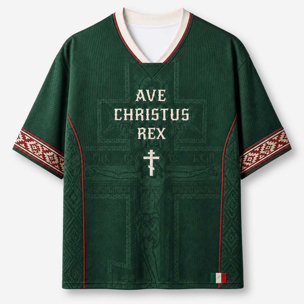 Ornate Relic Graphic Mesh Jersey
