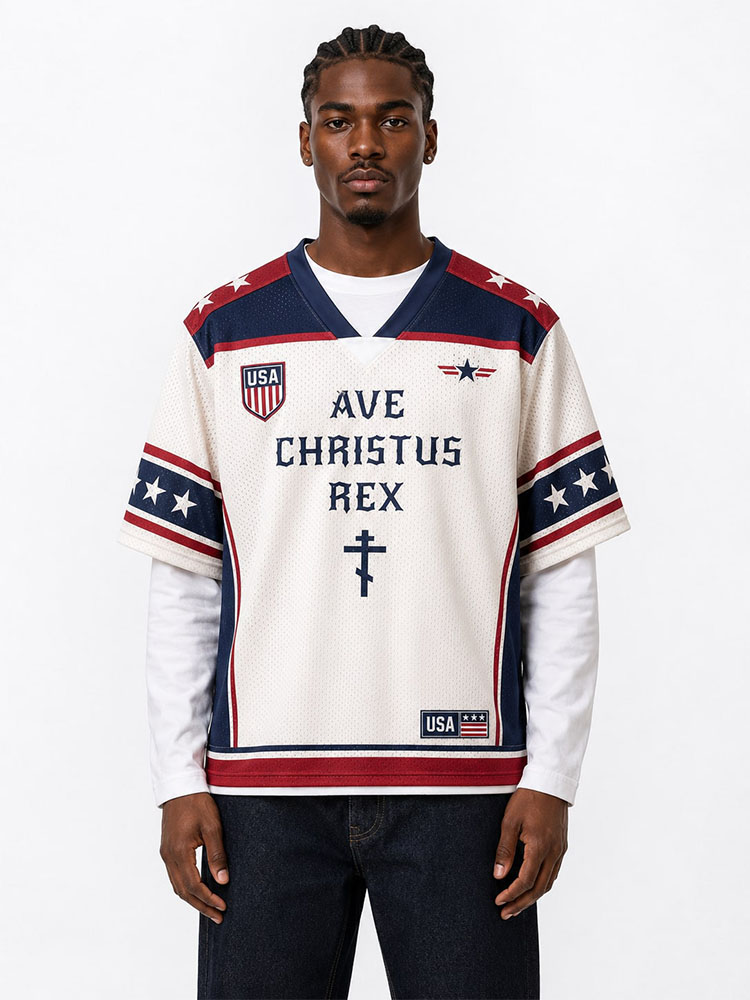 Ornate Relic Graphic Mesh Jersey