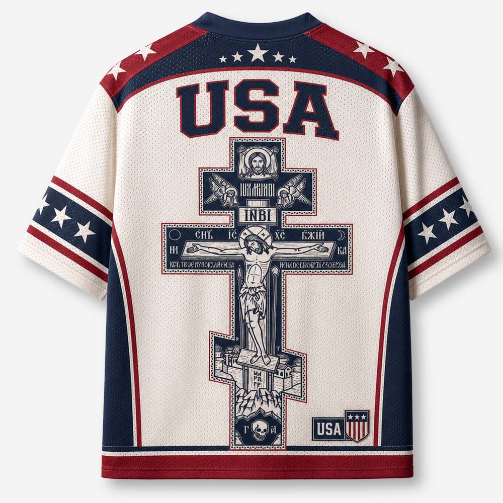 Ornate Relic Graphic Mesh Jersey