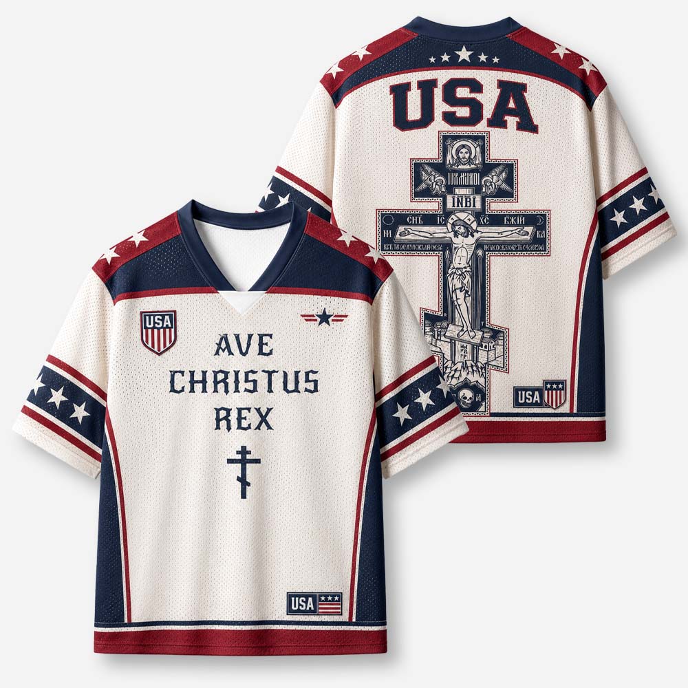 Ornate Relic Graphic Mesh Jersey