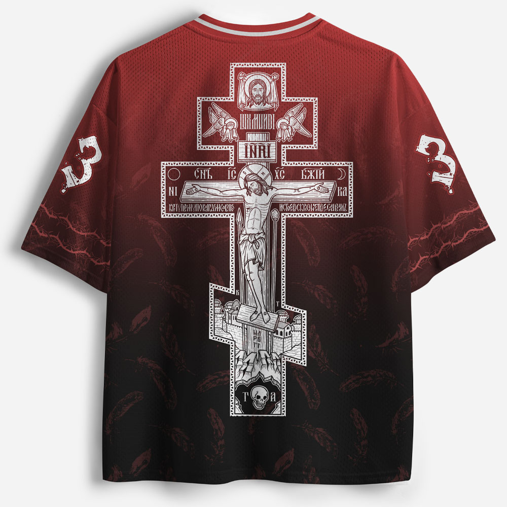 Ornate Relic Graphic Mesh Jersey