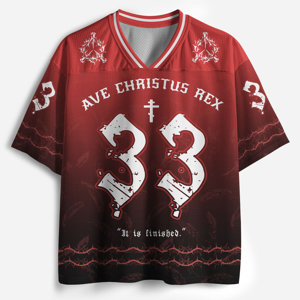 Ornate Relic Graphic Mesh Jersey