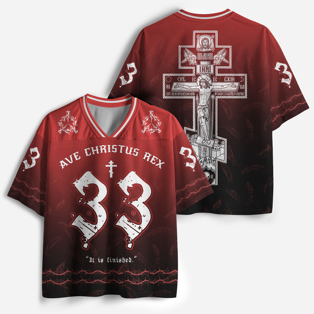 Ornate Relic Graphic Mesh Jersey