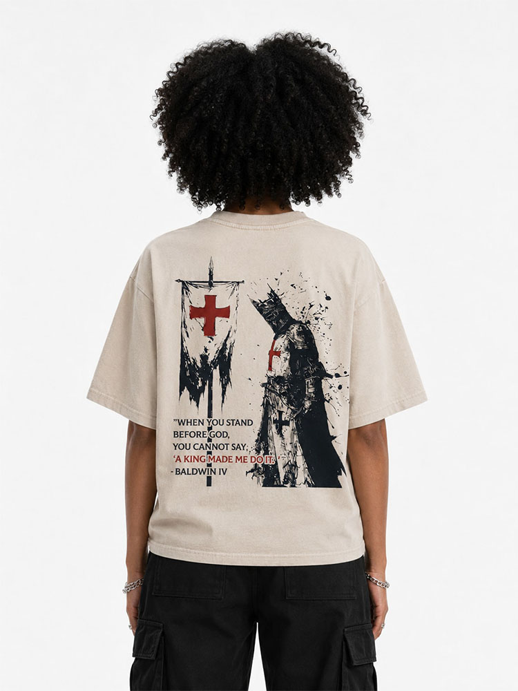 Masked King Vintage Washed T-Shirt