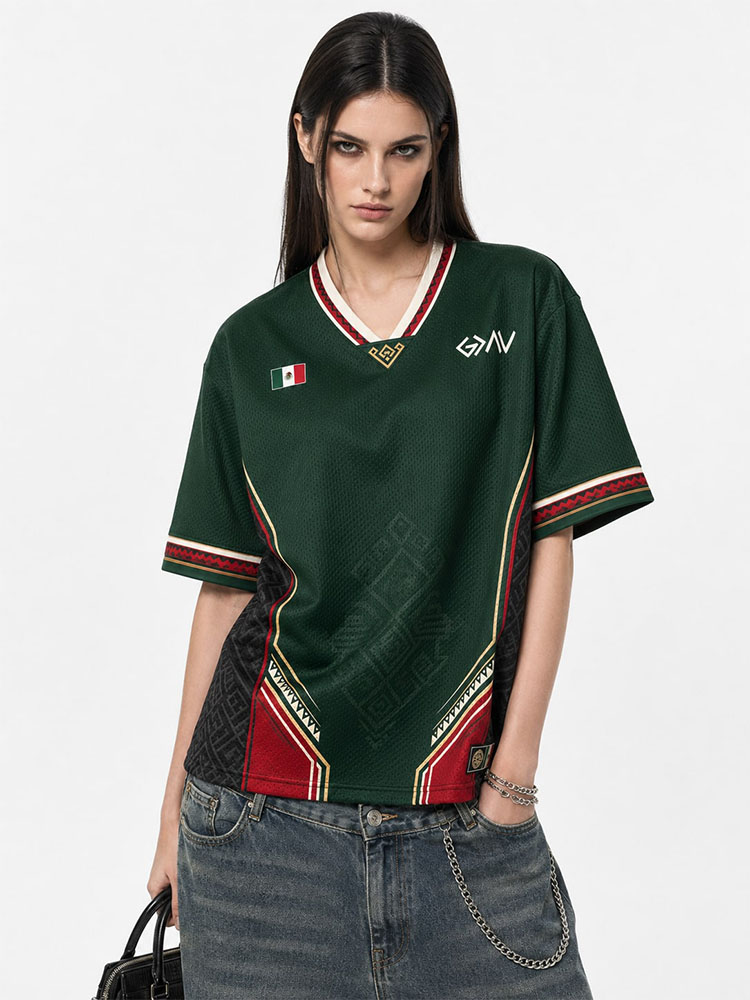 Mountain Crest Graphic Mesh Jersey