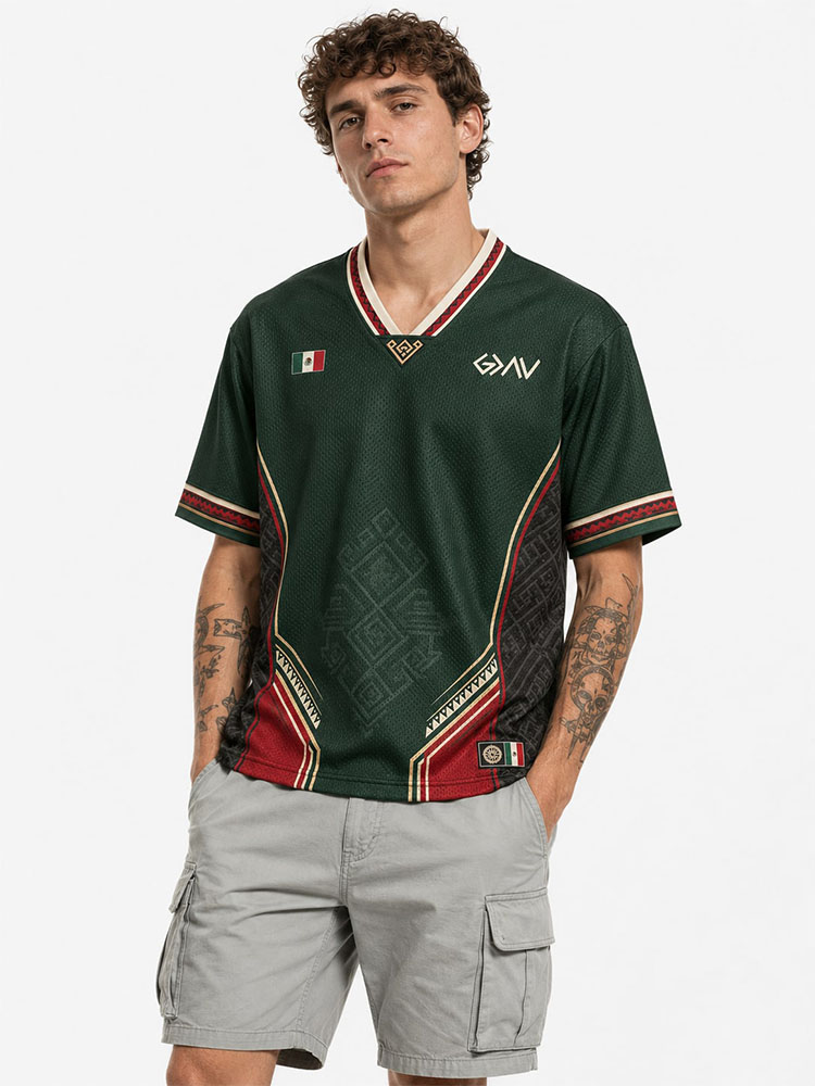 Mountain Crest Graphic Mesh Jersey