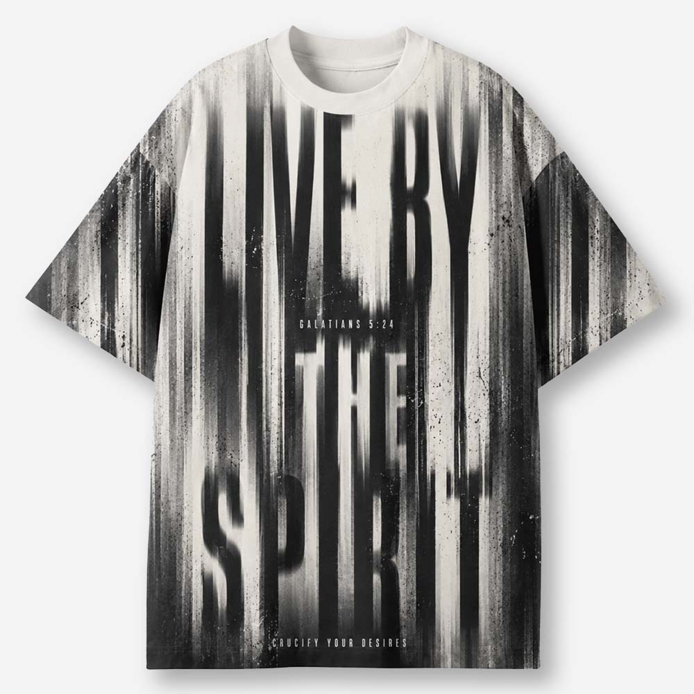 Kill The Flesh Eco Oversized Graphic Tees · GRS Certified