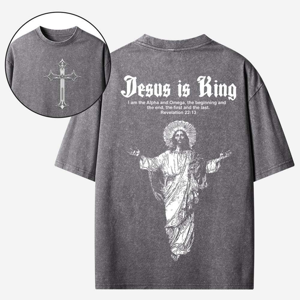 Crown Statement Vintage Washed T-Shirt