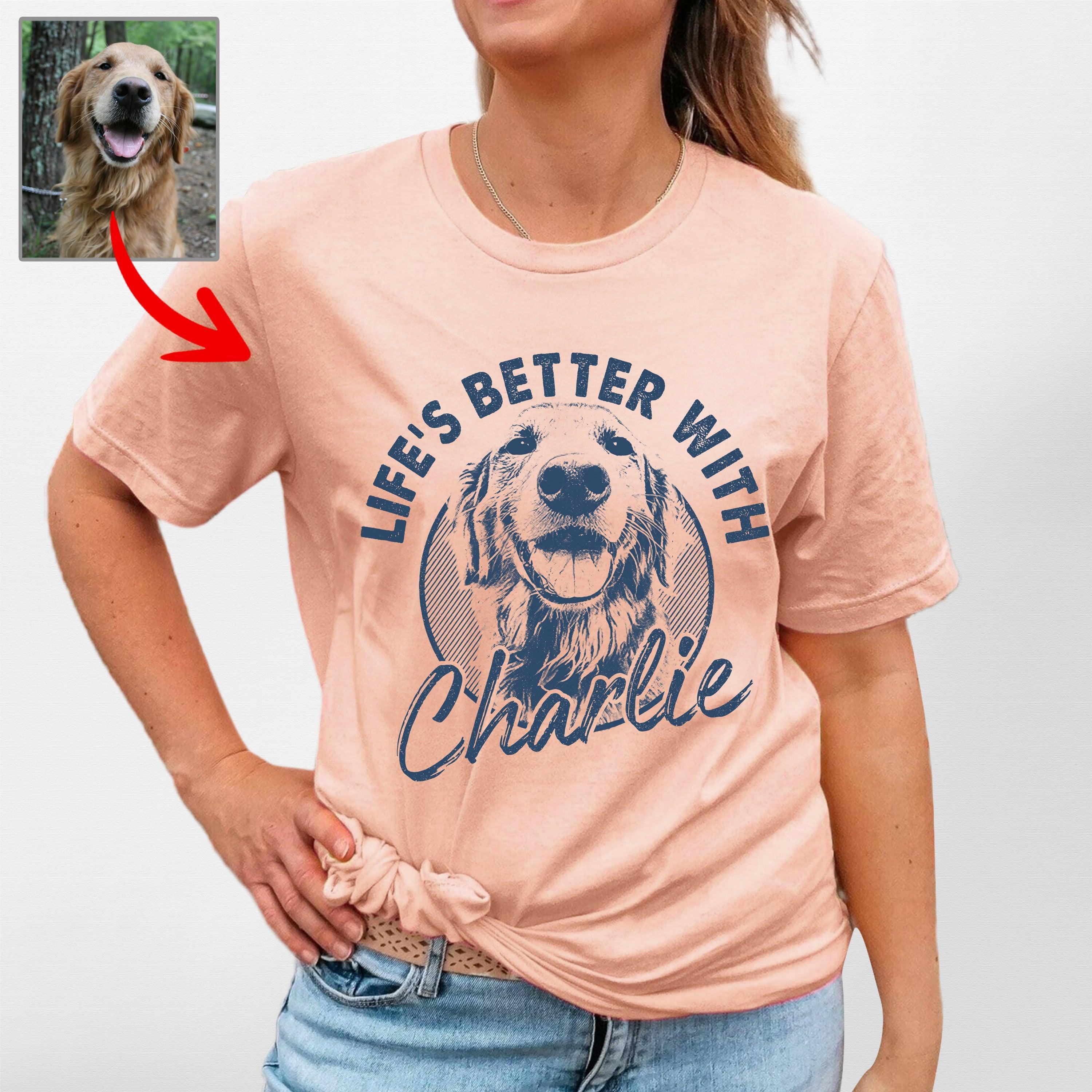 Life’s Better with Dog Classic T-Shirt For Moms