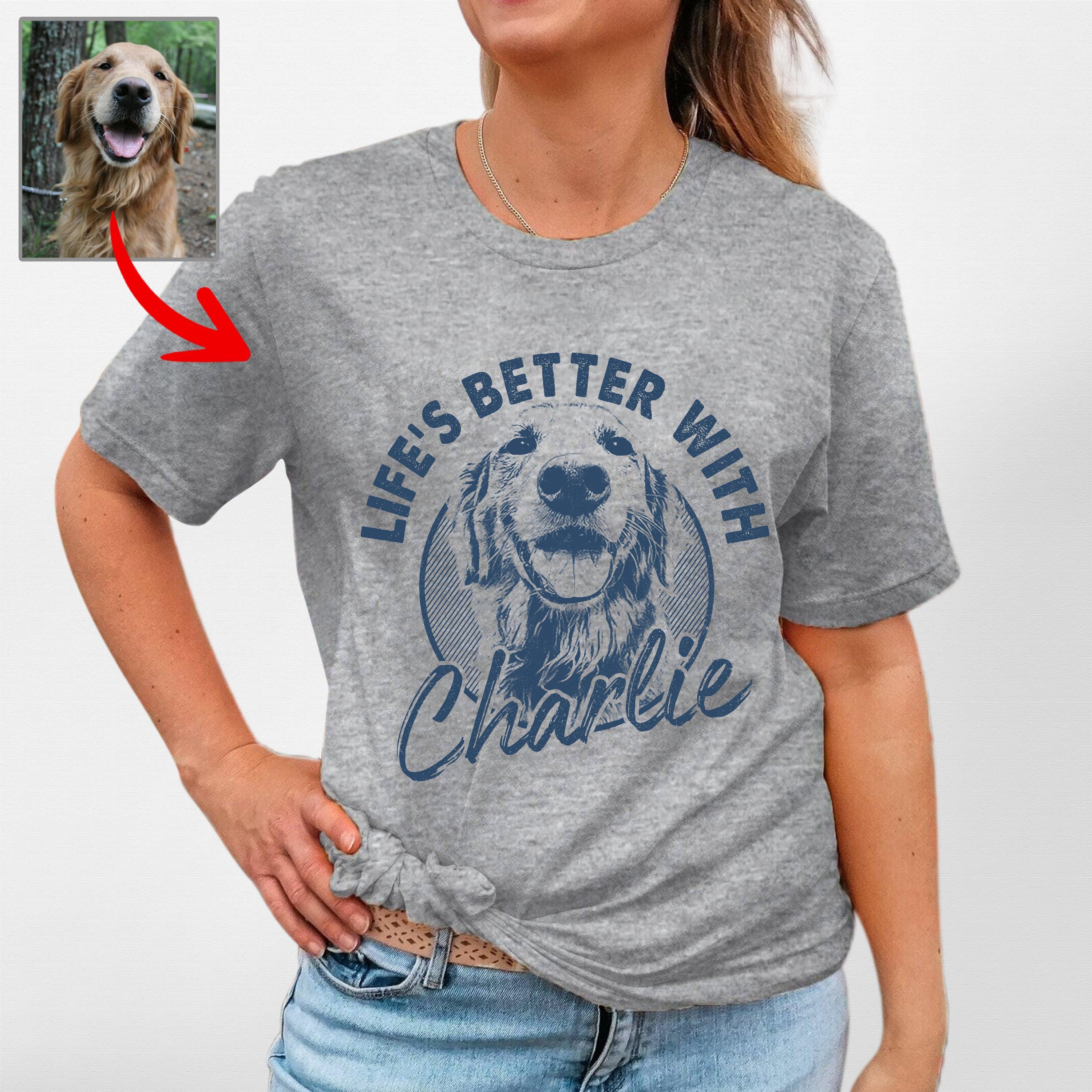 Life’s Better with Dog Classic T-Shirt For Moms