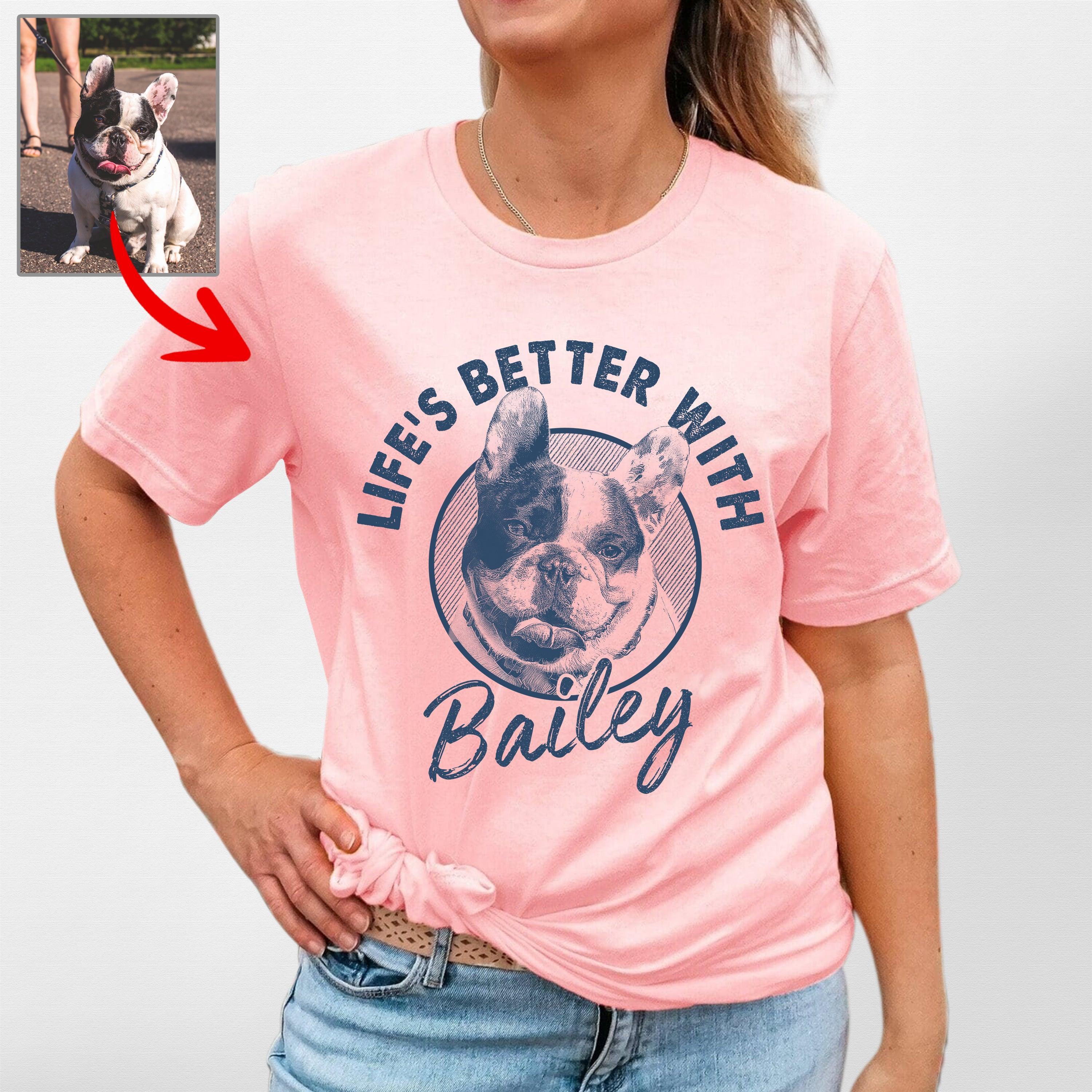 Life’s Better with Dog Classic T-Shirt For Moms