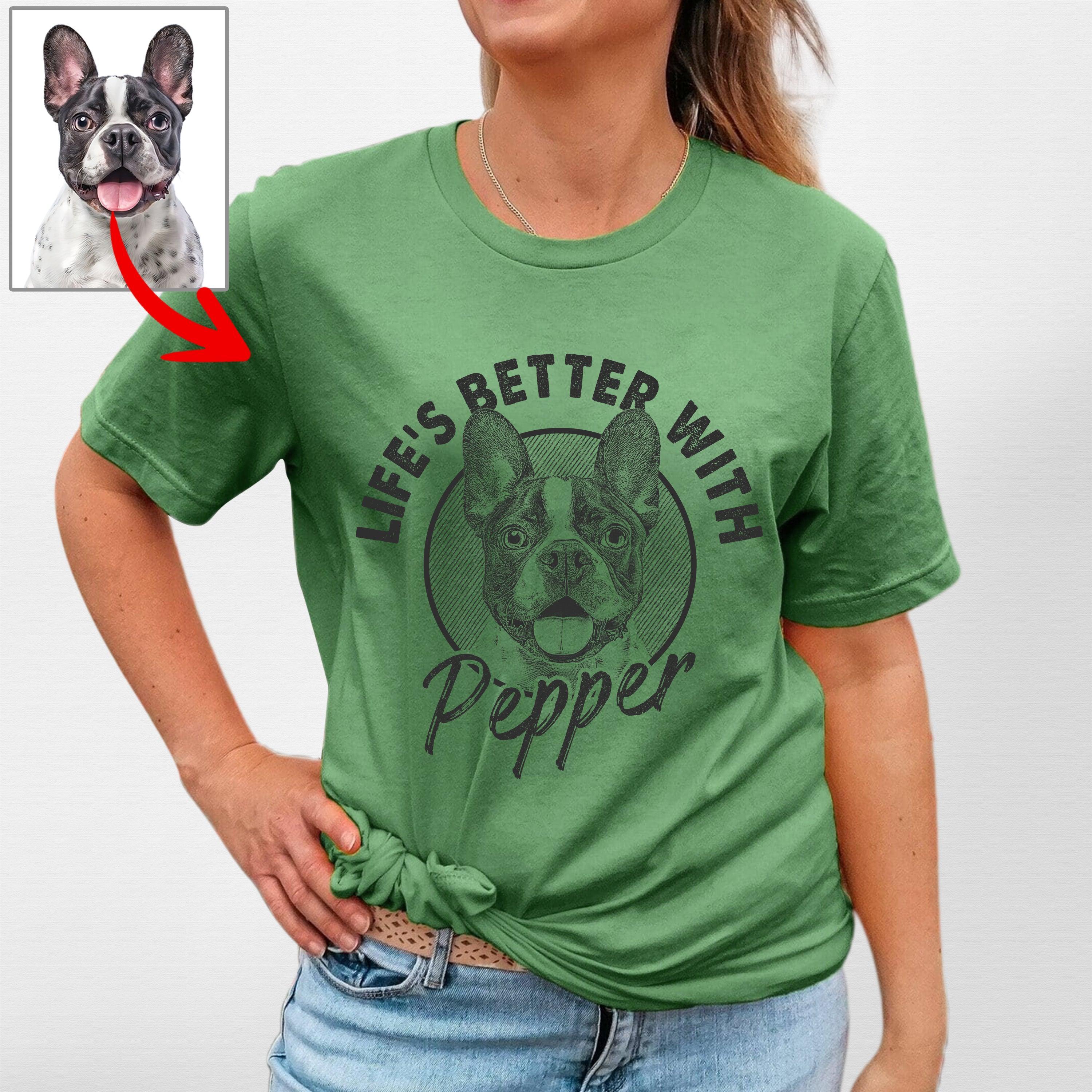 Life’s Better with Dog Classic T-Shirt For Moms
