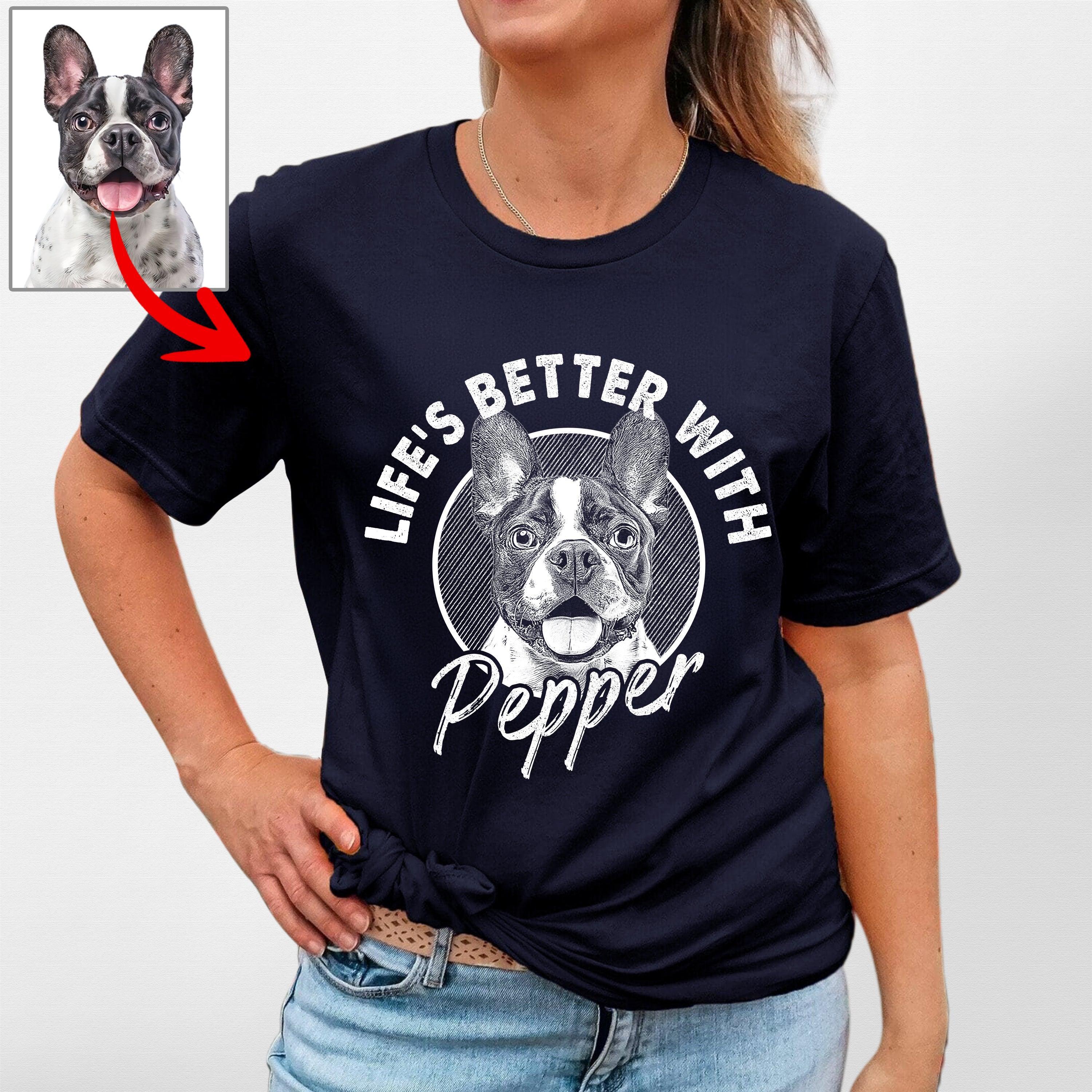 Life’s Better with Dog Classic T-Shirt For Moms