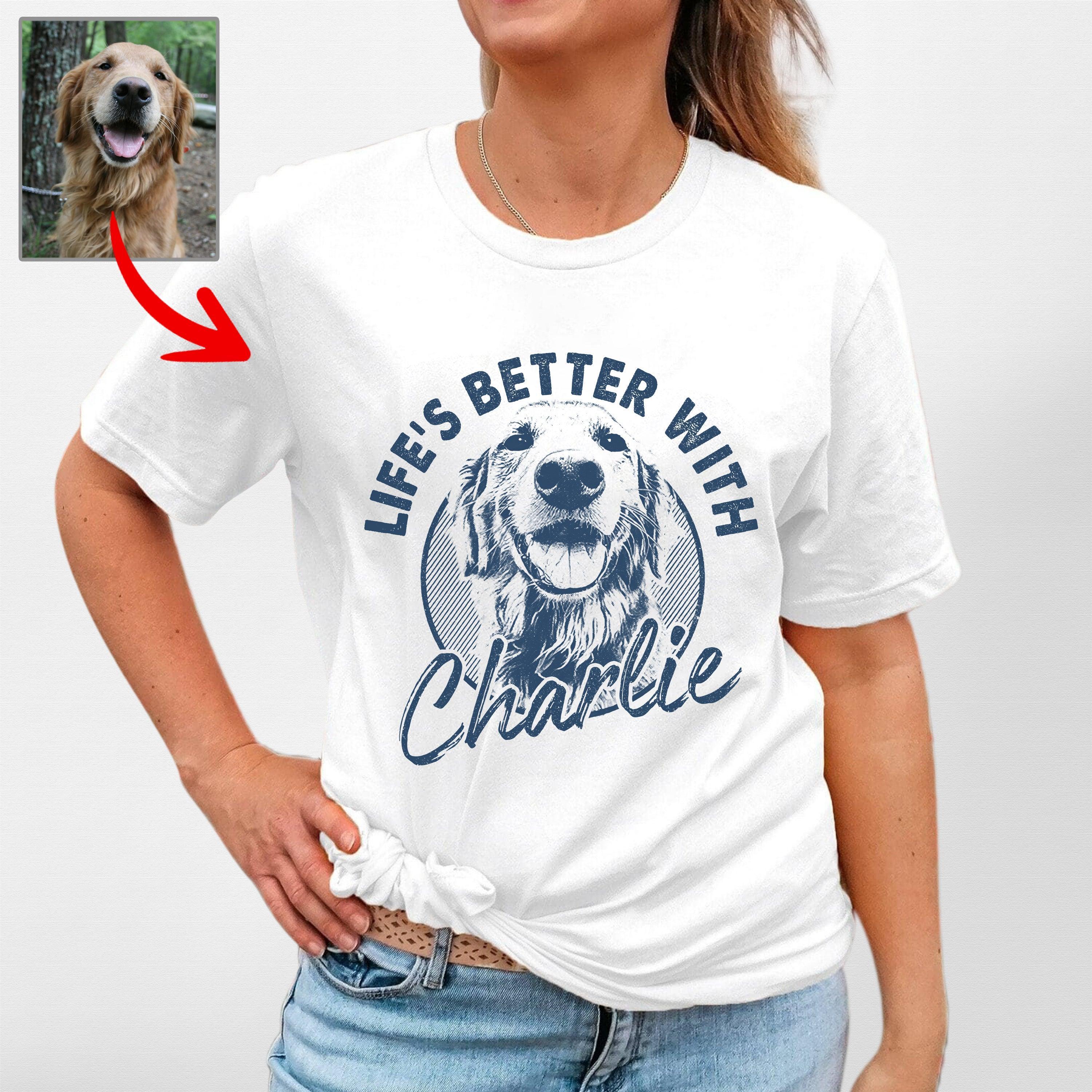 Life’s Better with Dog Classic T-Shirt For Moms