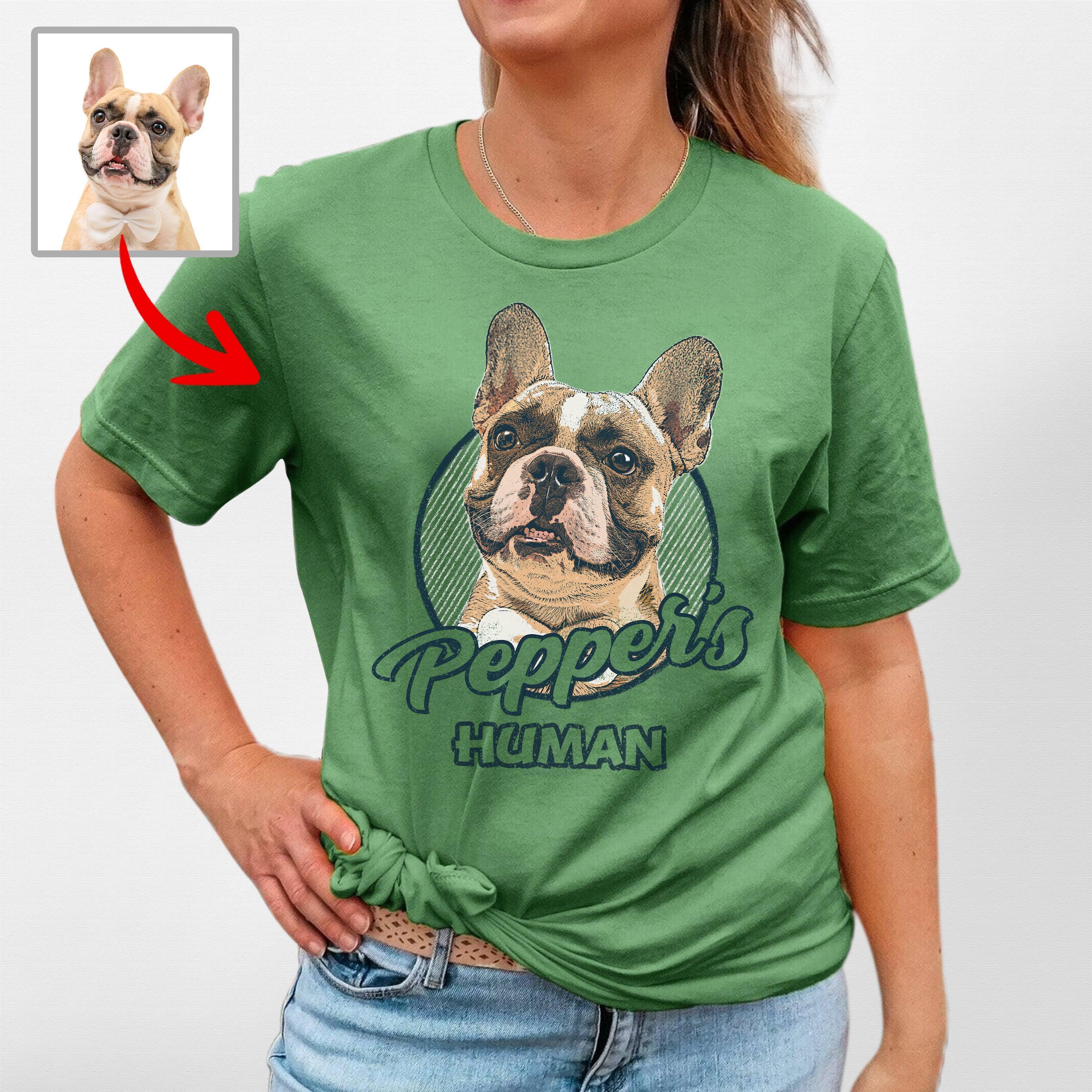 Vintage Custom Dogface Classic Tee for Moms