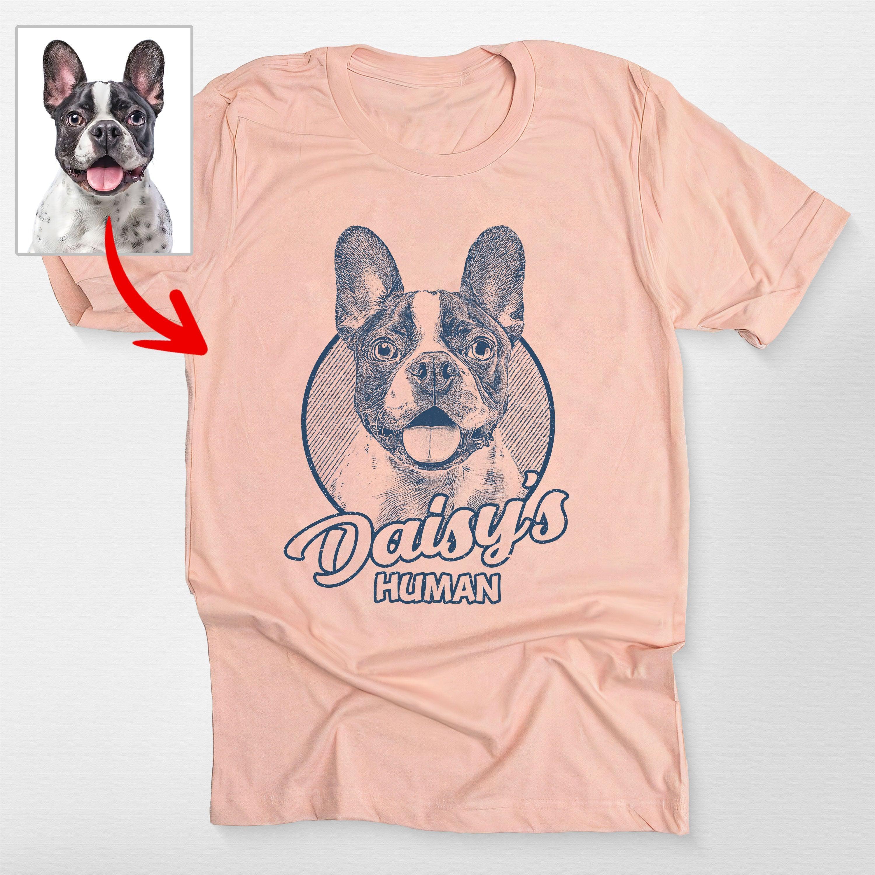 Custom Dogface Classic T-Shirt for Mom
