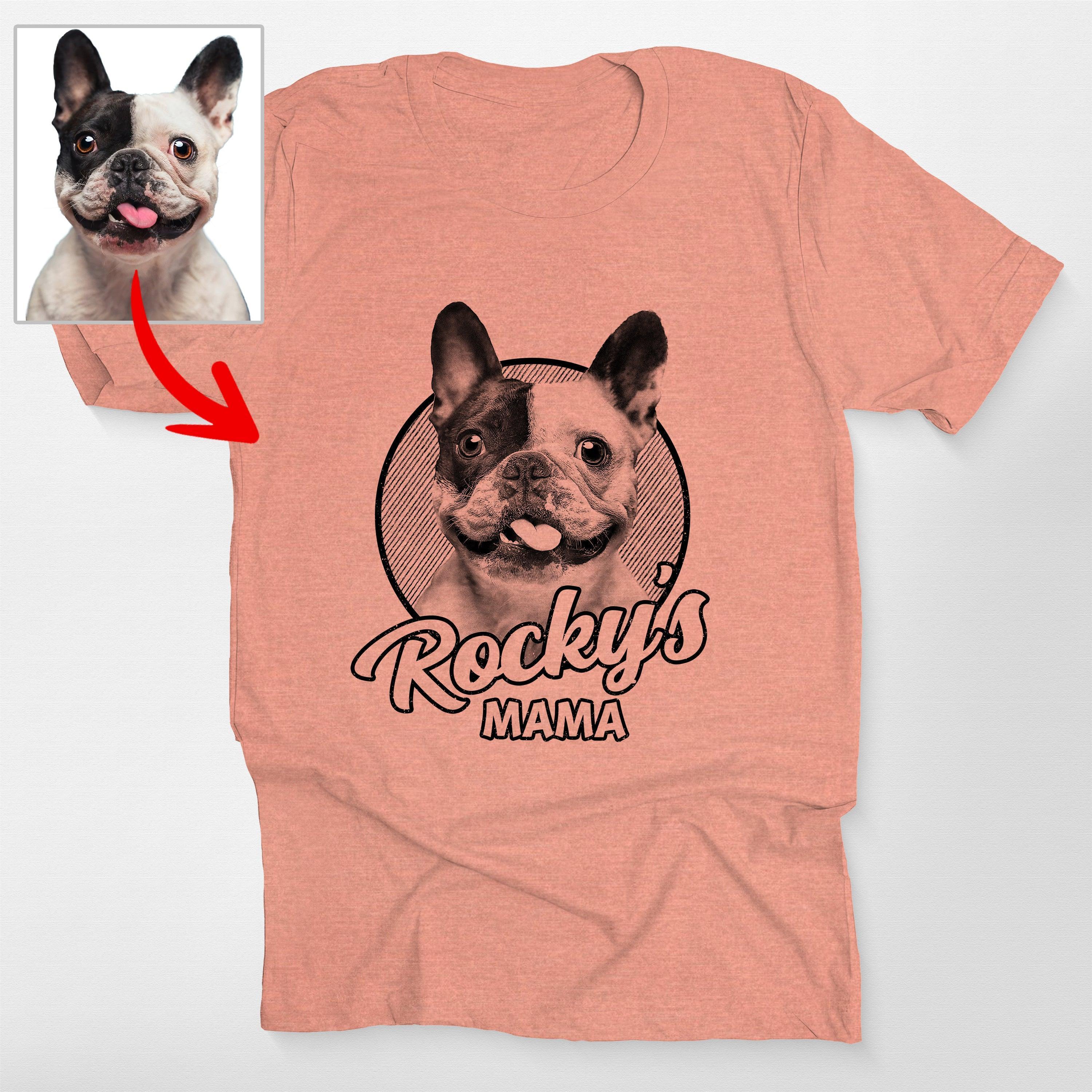 Custom Dogface Classic T-Shirt for Mom