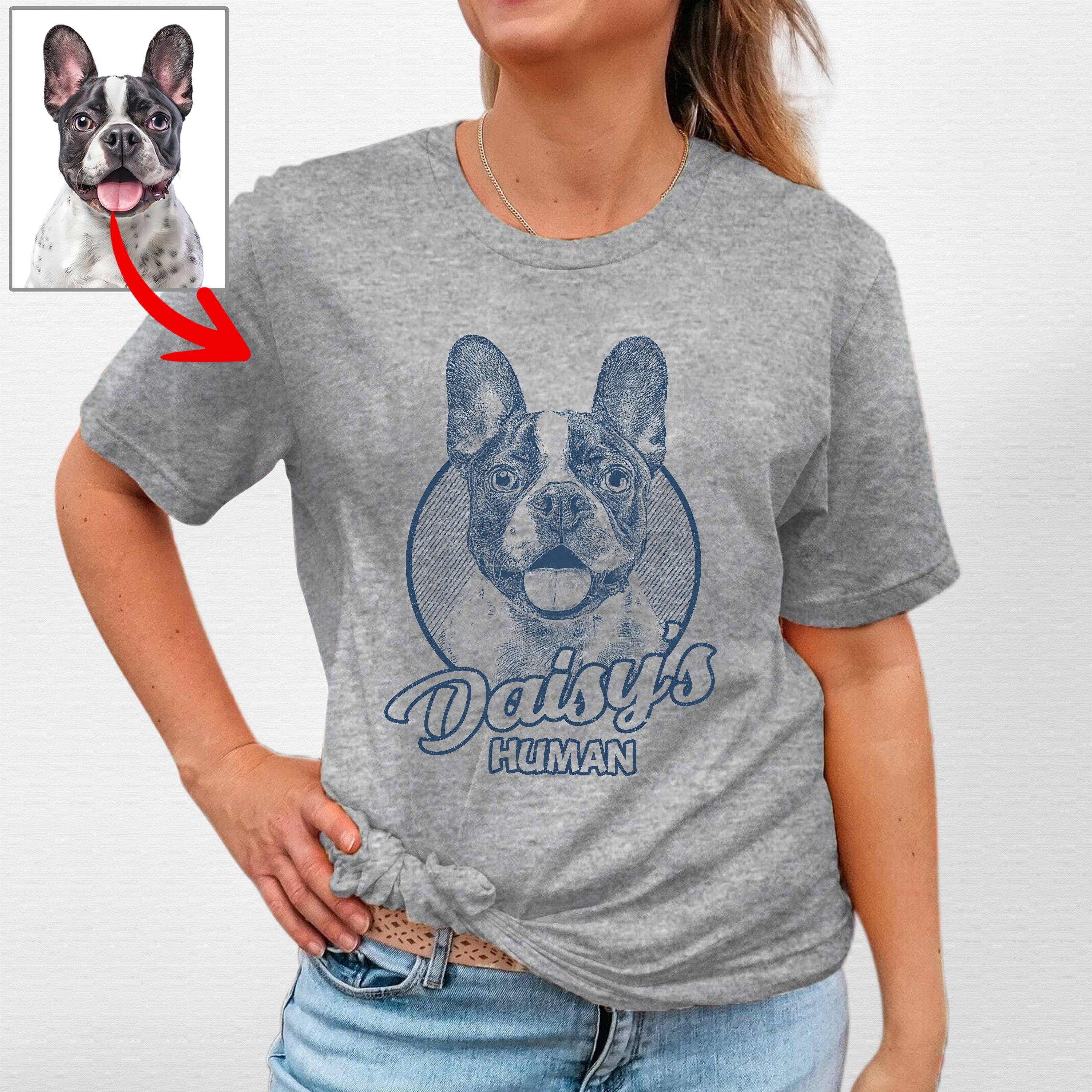 Custom Dogface Classic T-Shirt for Mom