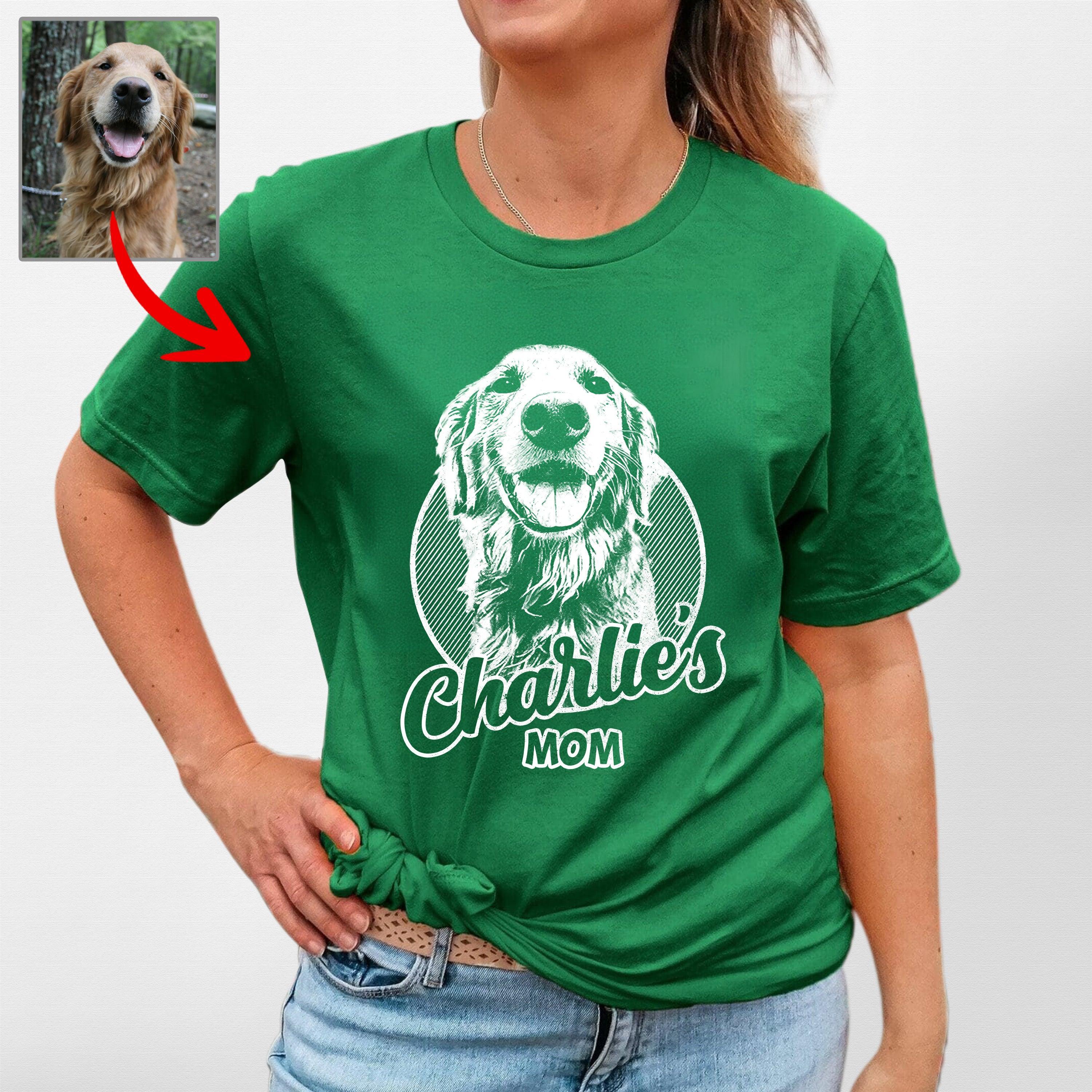Custom Dogface Classic T-Shirt for Mom