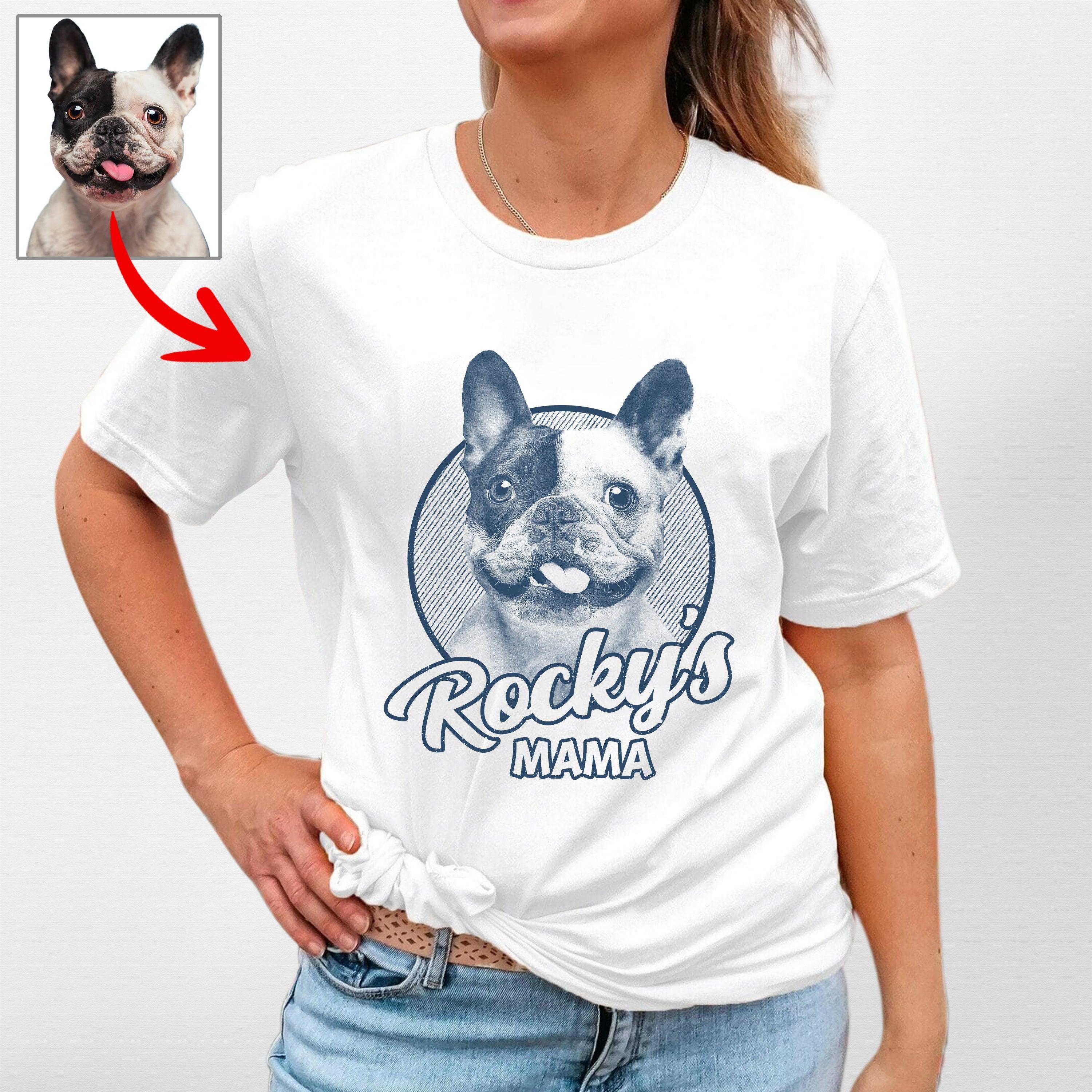 Custom Dogface Classic T-Shirt for Mom