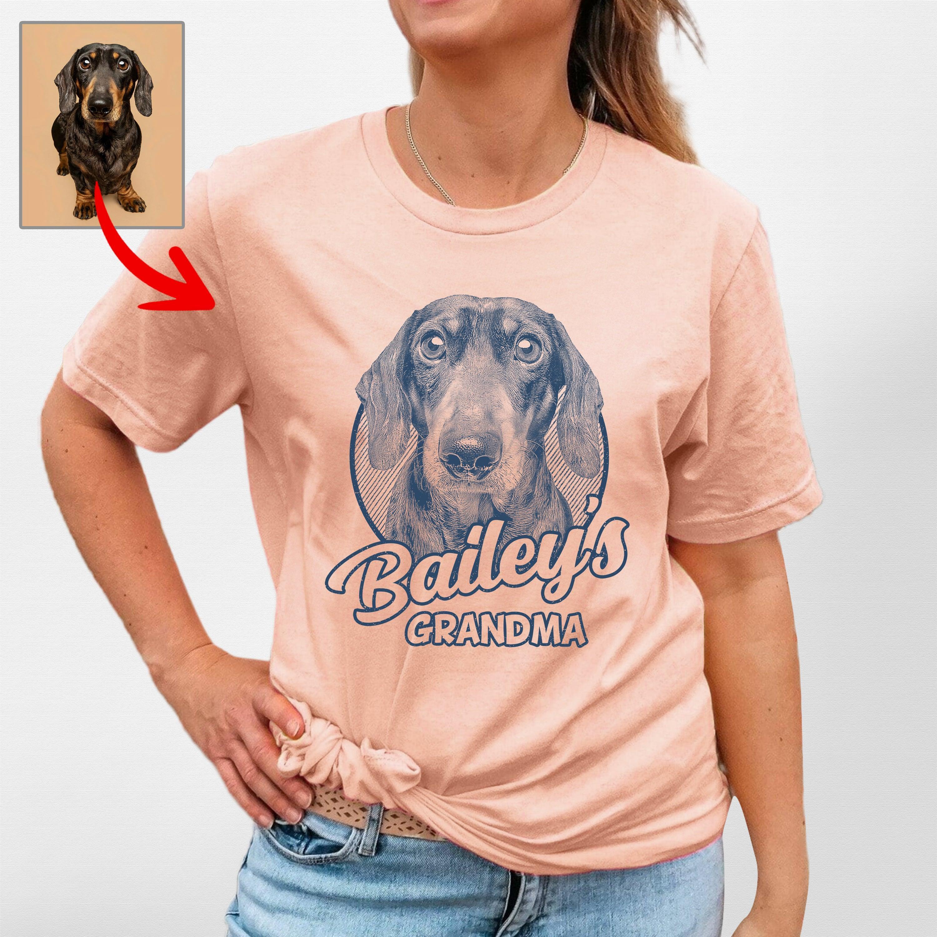 Custom Dogface Classic T-Shirt for Mom