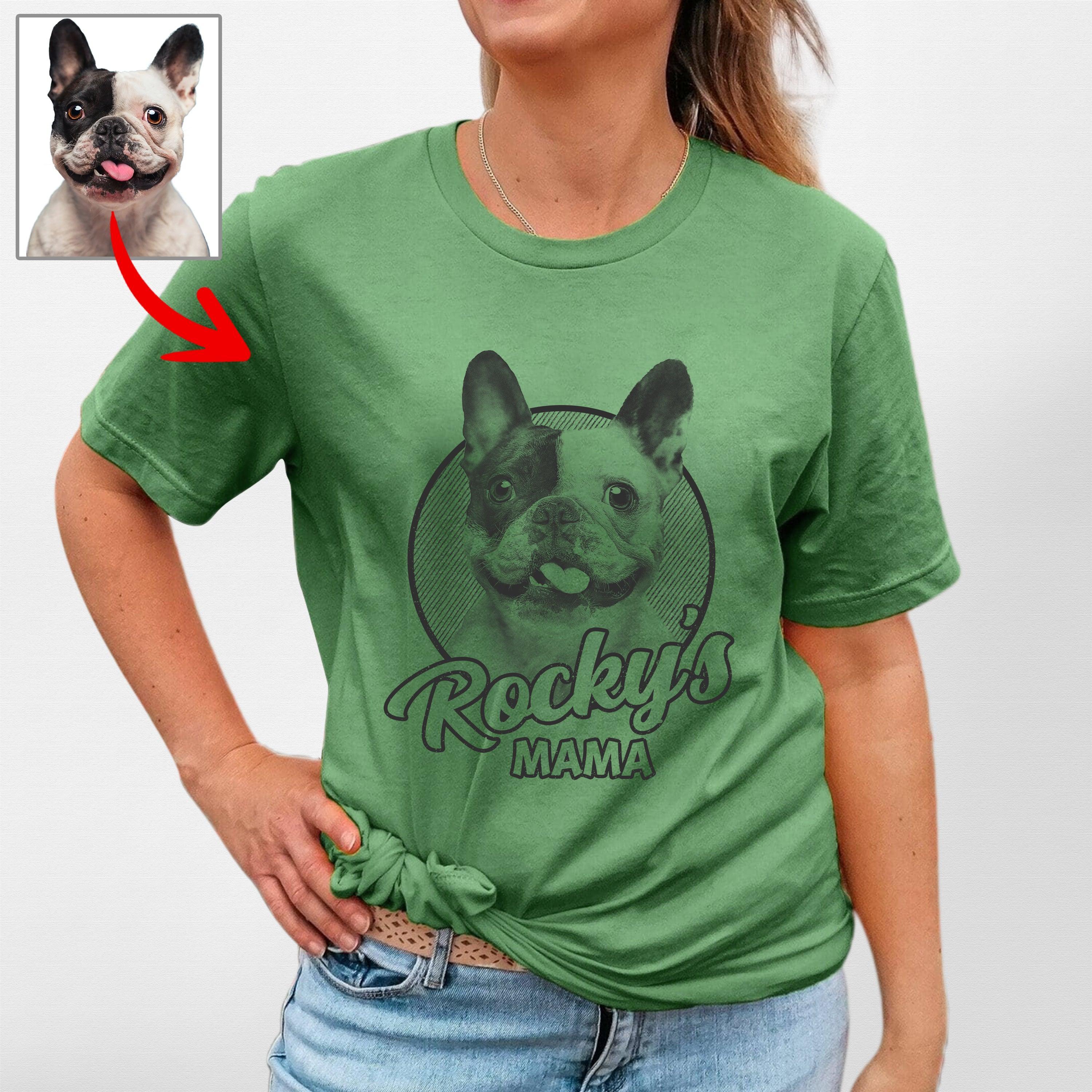 Custom Dogface Classic T-Shirt for Mom