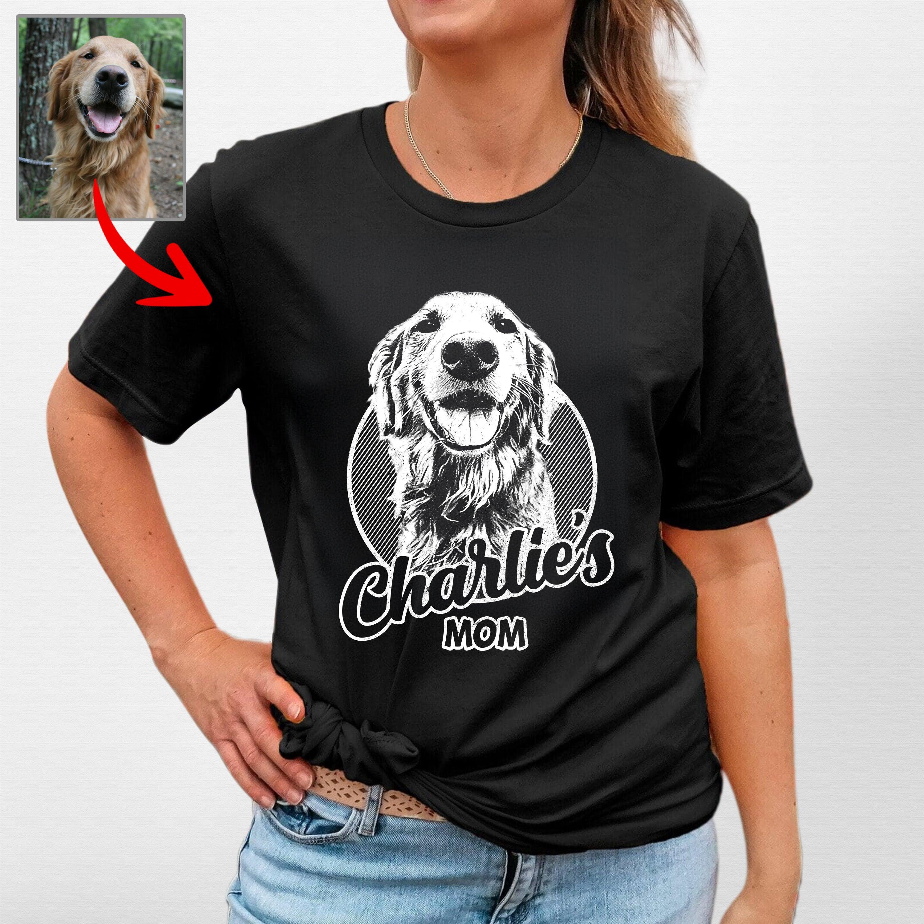 Custom Dogface Classic T-Shirt for Mom