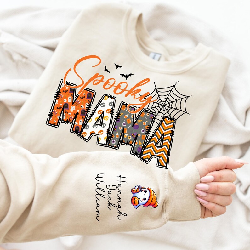 Halloween Spooky Mama Crewneck