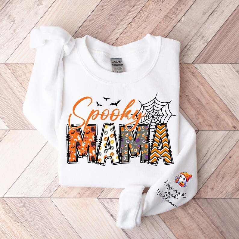Halloween Spooky Mama Crewneck