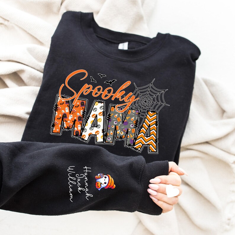 Halloween Spooky Mama Crewneck