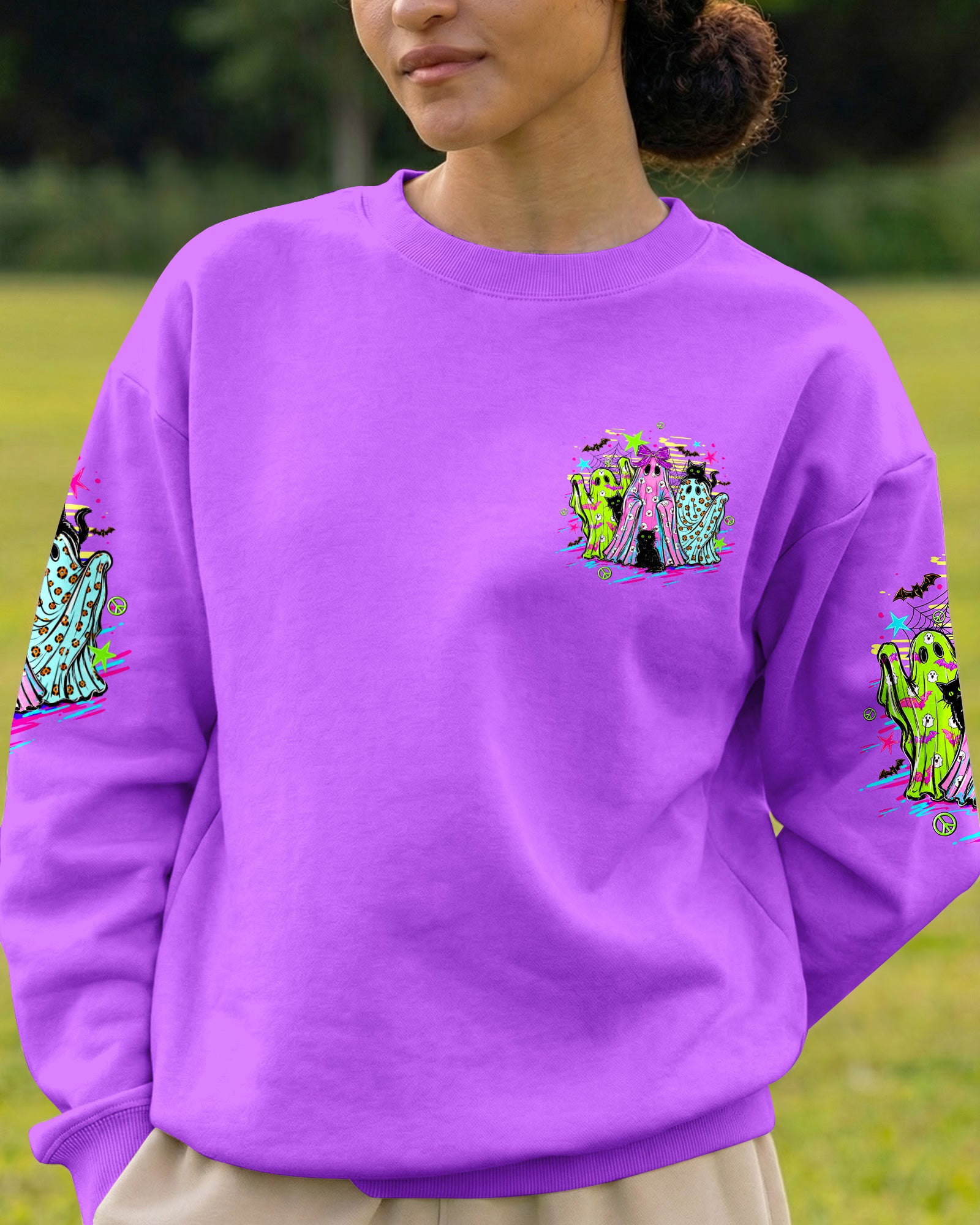 SQUAD GHOULS BOO HALLOWEEN ALL OVER PRINT 