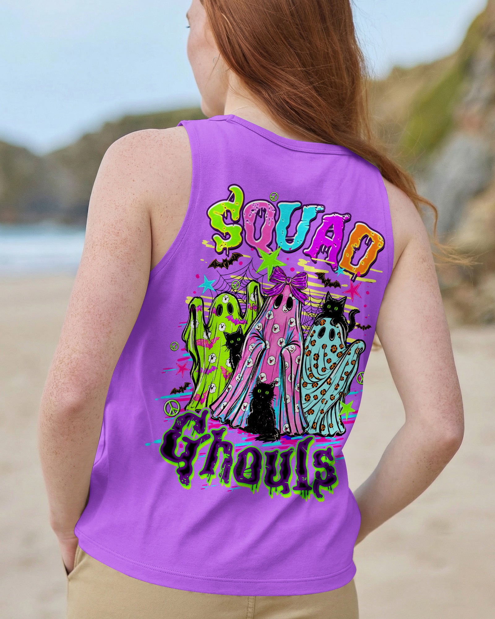 SQUAD GHOULS BOO HALLOWEEN ALL OVER PRINT 