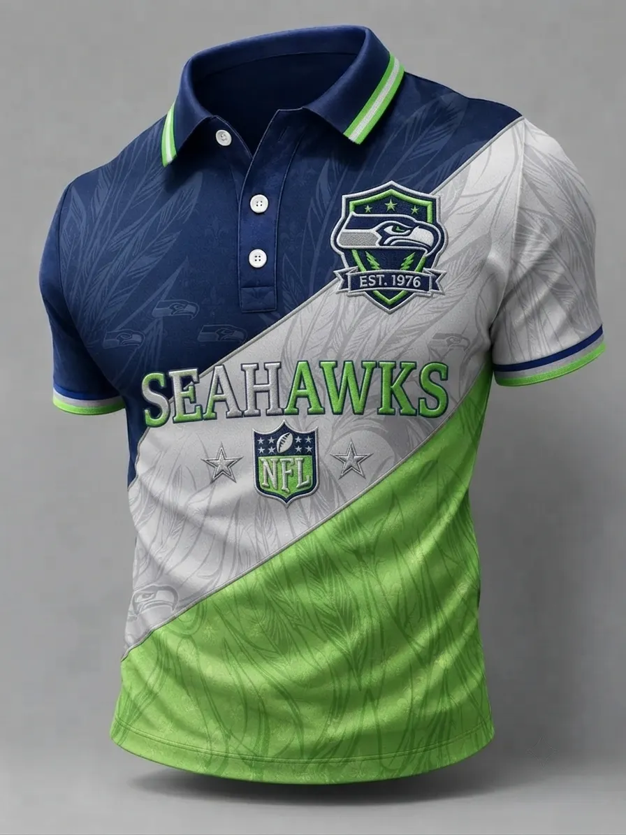 Men's Football     Short-Sleeve Polo Shirt
