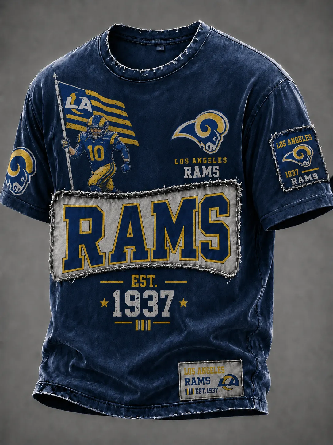 Men's Football High-quality Fabric T-Shirt