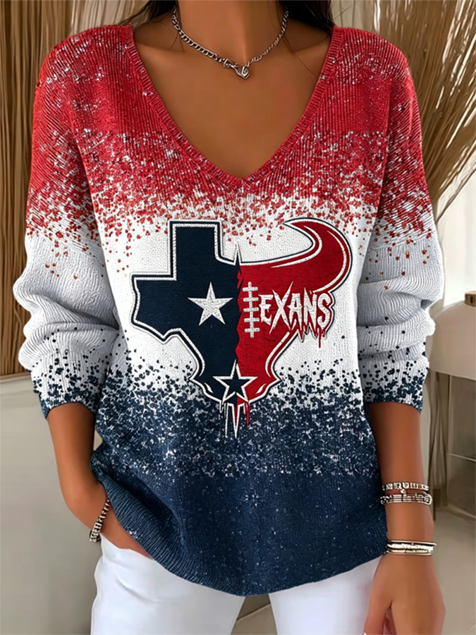 Women'S Football Casual Top