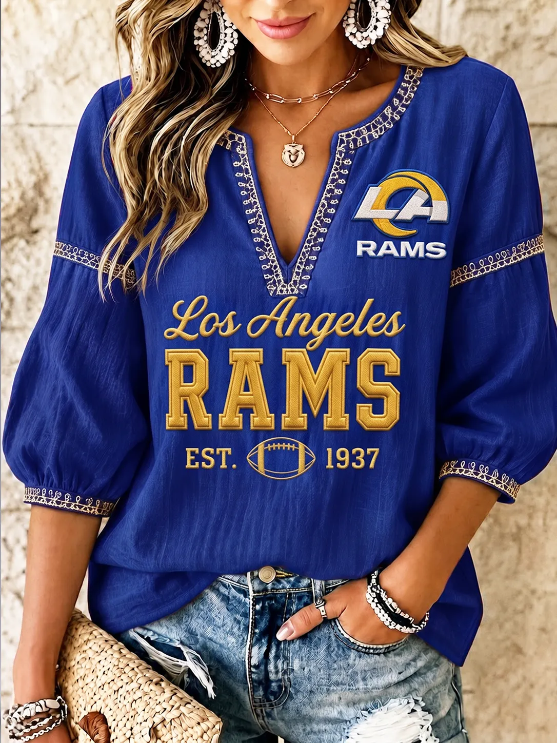 Women's Football T-Shirt
