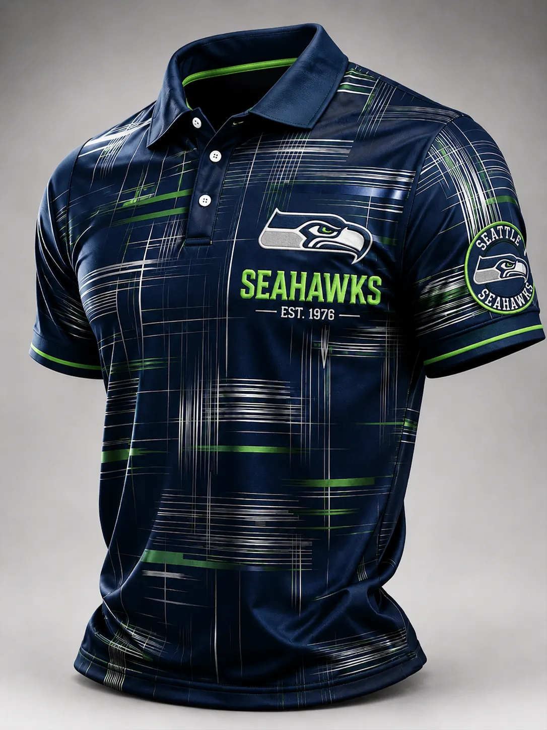Men's Casual Short Sleeve Athletic Polo