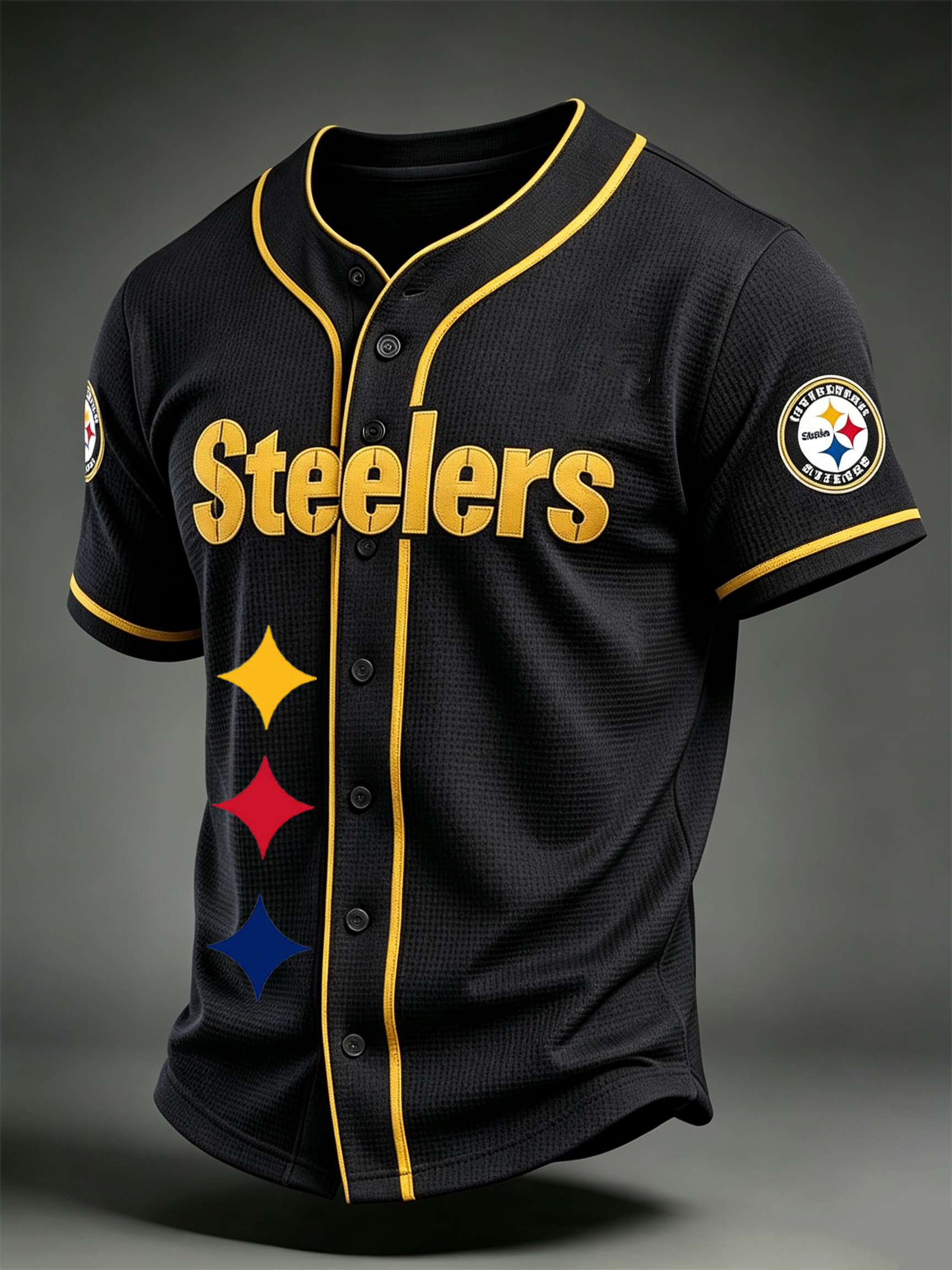 Men's Football Print Shirt