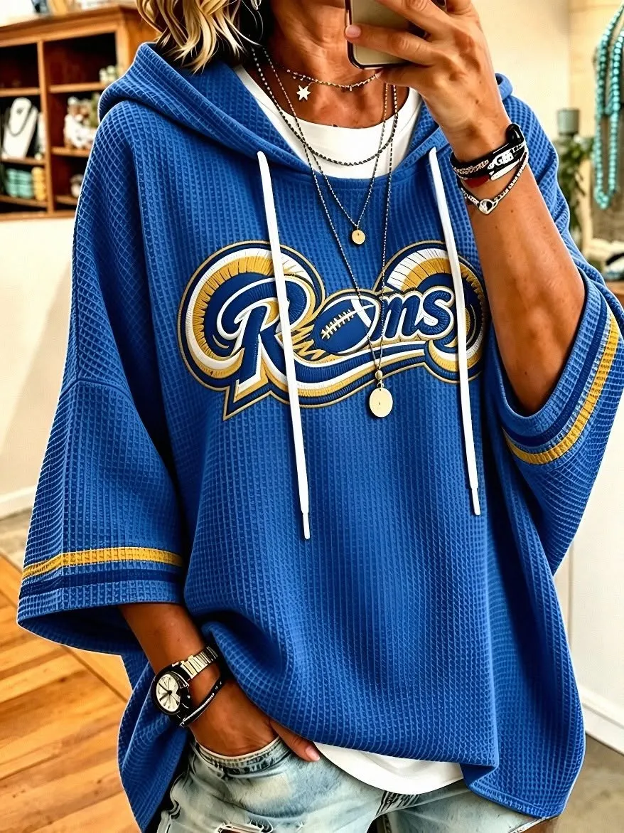 Women's Football Long-Sleeve Hoodies